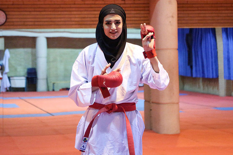 شیما آل سعدی عضو تیم ملی کاراته بانوان همه چیز درباره شیما آل سعدی | زندگی دختر آرام شیراز ؛ از معادلات شیمی تا تیم ملی کاراته