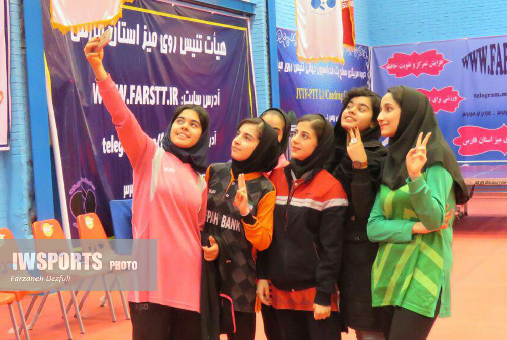 تصاویر تور تنیس روی میز دختران کشور در شیراز ؛ بخش دوم