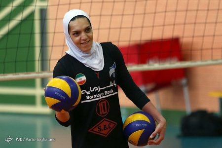 مانده برهانی در تمرین تیم ملی والیبال بانوان Iran women volleyball training session (29)
