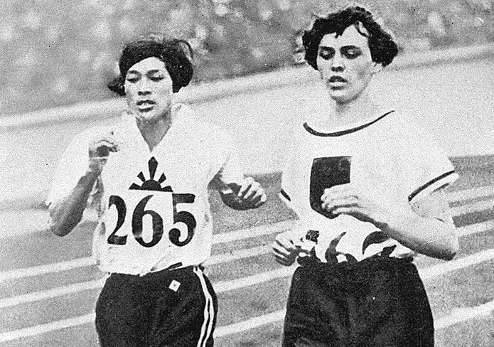 طلای لینا رادکه آلمانی در مسابقه 800 متر المپیک 1928 آمستردام