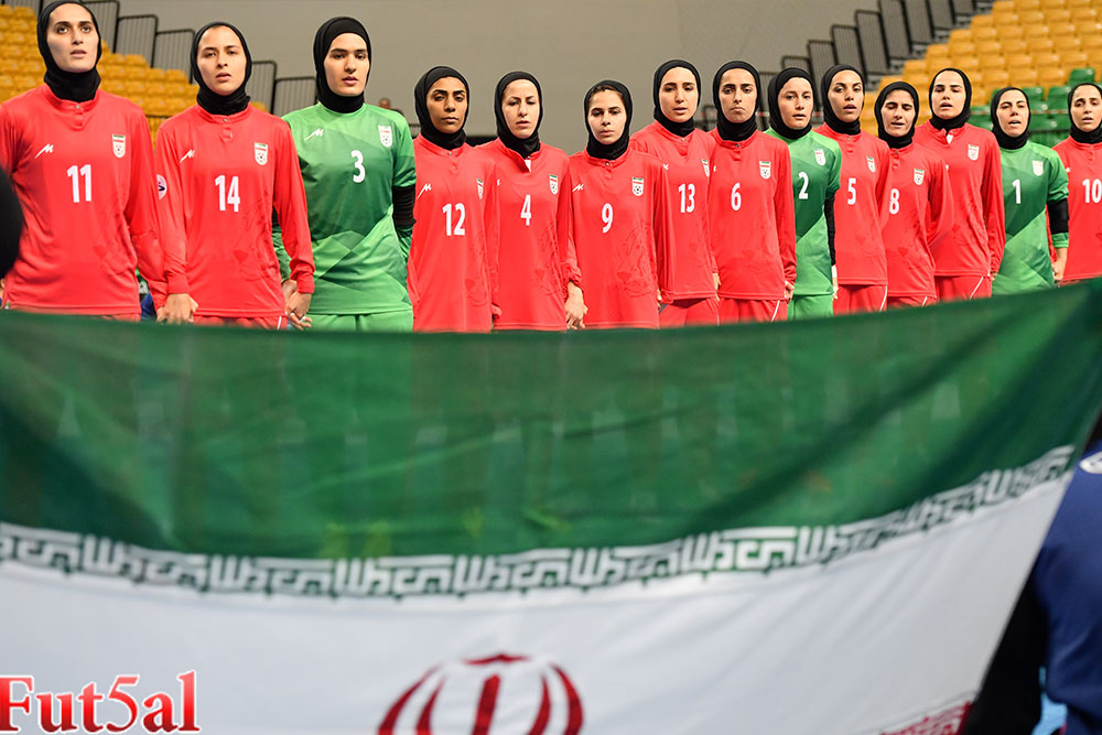 تصاویر دیدار ایران و چین در مسابقات فوتسال زنان آسیا