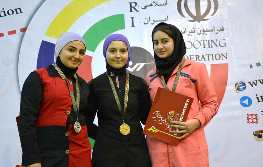 رقابت دختران ایران در جام جهانی تیراندازی جوانان در آلمان