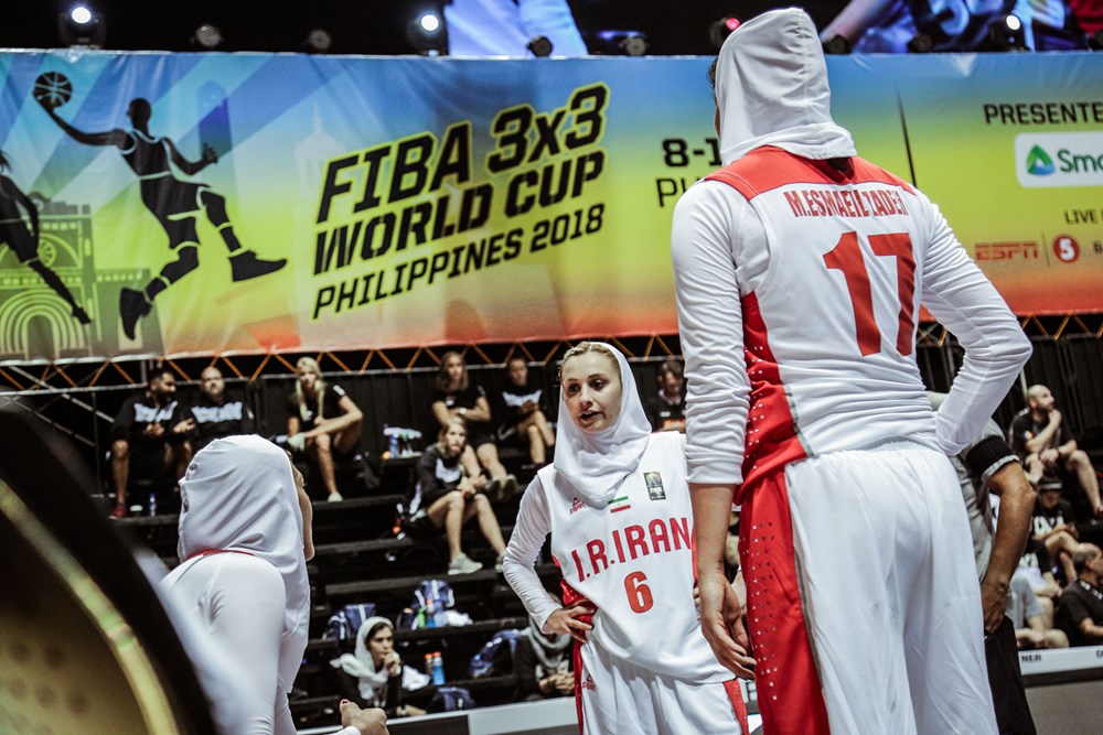 بسکتبال 3 نفره غرب آسیا ؛ صعود دختران بسکتبال ایران به نیمه نهایی