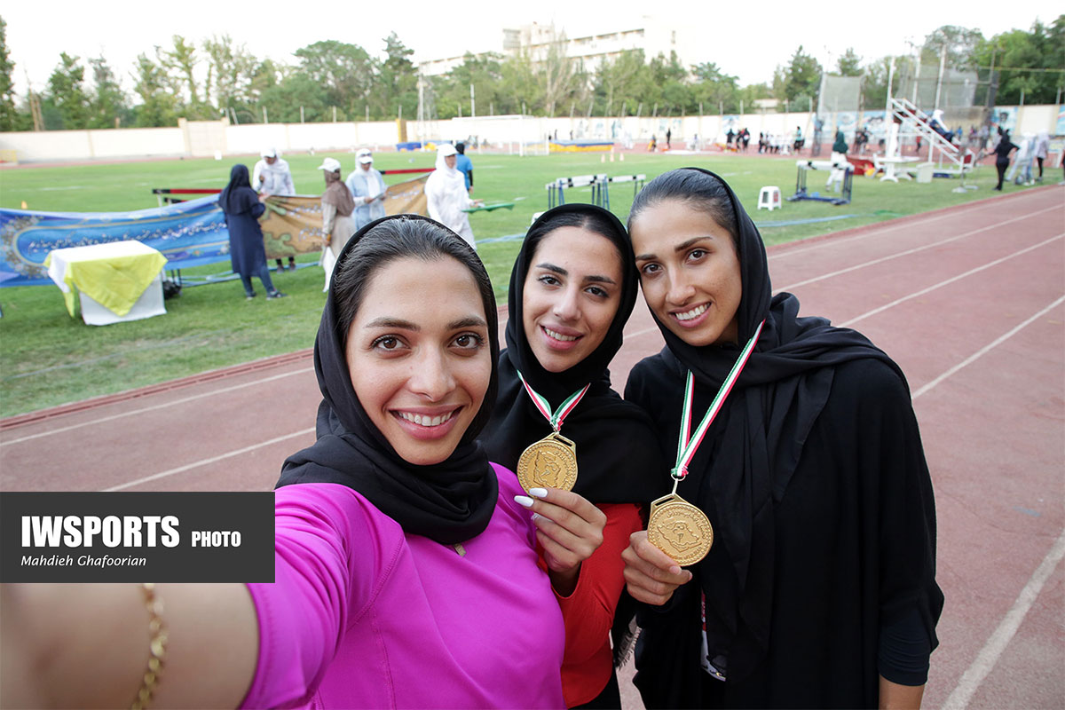 تصاویر مسابقات دو و میدانی بانوان کشور در مشهد (روز اول)