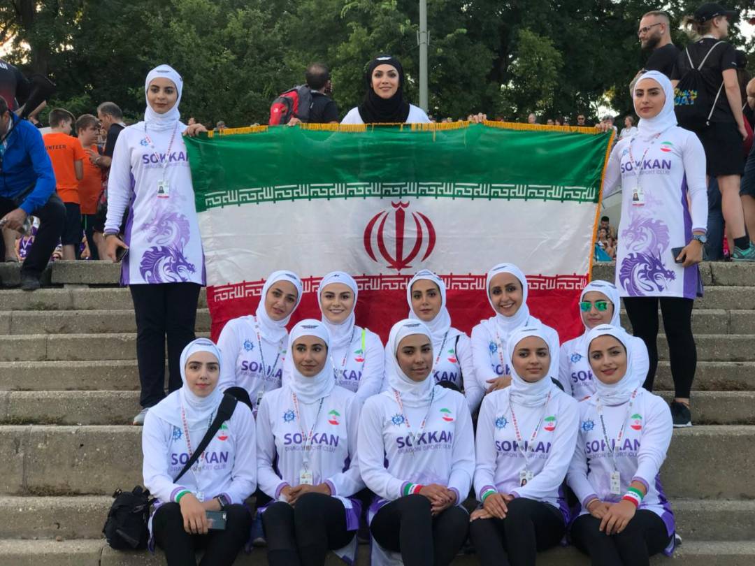 مدال برنز جام باشگاه های دراگون بوت بانوان جهان برای نماینده ایران