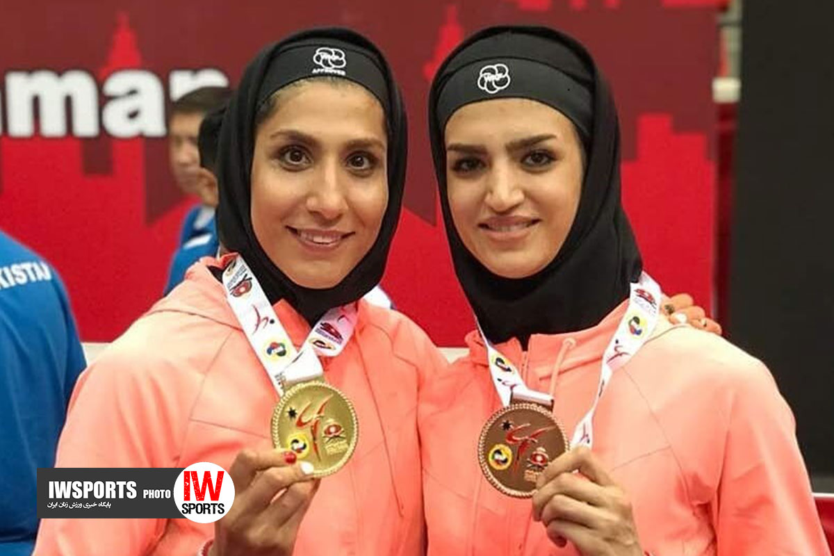 تصاویر درخشش دختران کاراته کای ایران در مسابقات قهرمانی آسیا در اردن