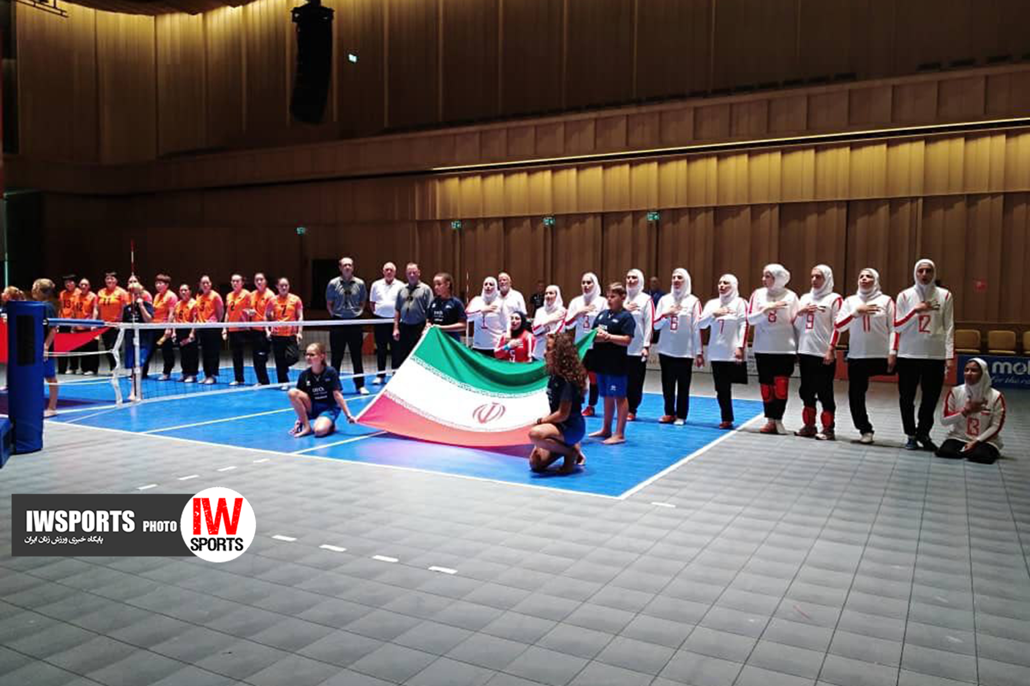 تصاویر حضور تیم والیبال نشسته کشورمان در مسابقات قهرمانی جهان