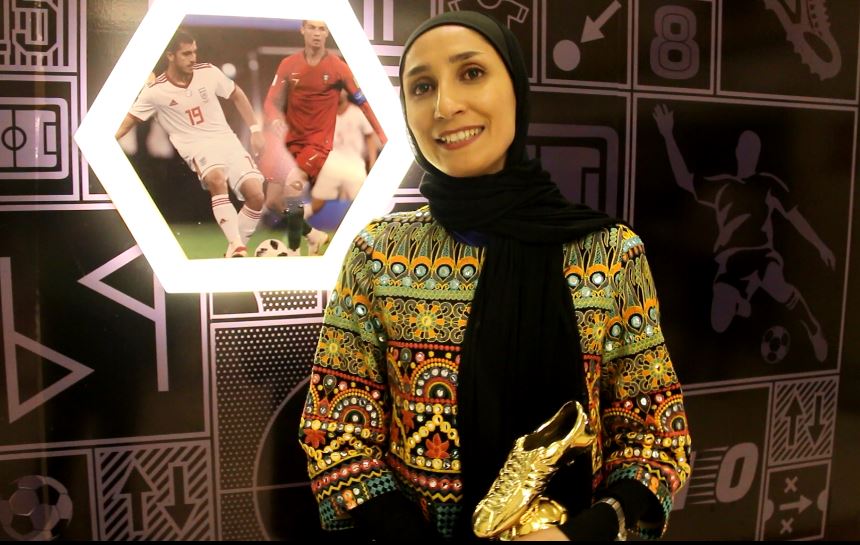 ویدئو نظرات کویستان خسروی پس از کسب تندیس بهترین بازیکن لیگ فوتبال