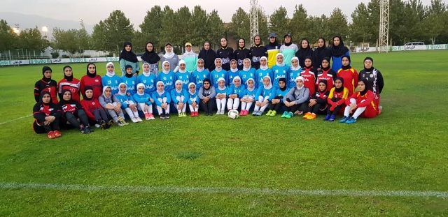 برنامه مسابقات دختران فوتبالیست ایران در مسابقه های آسیایی