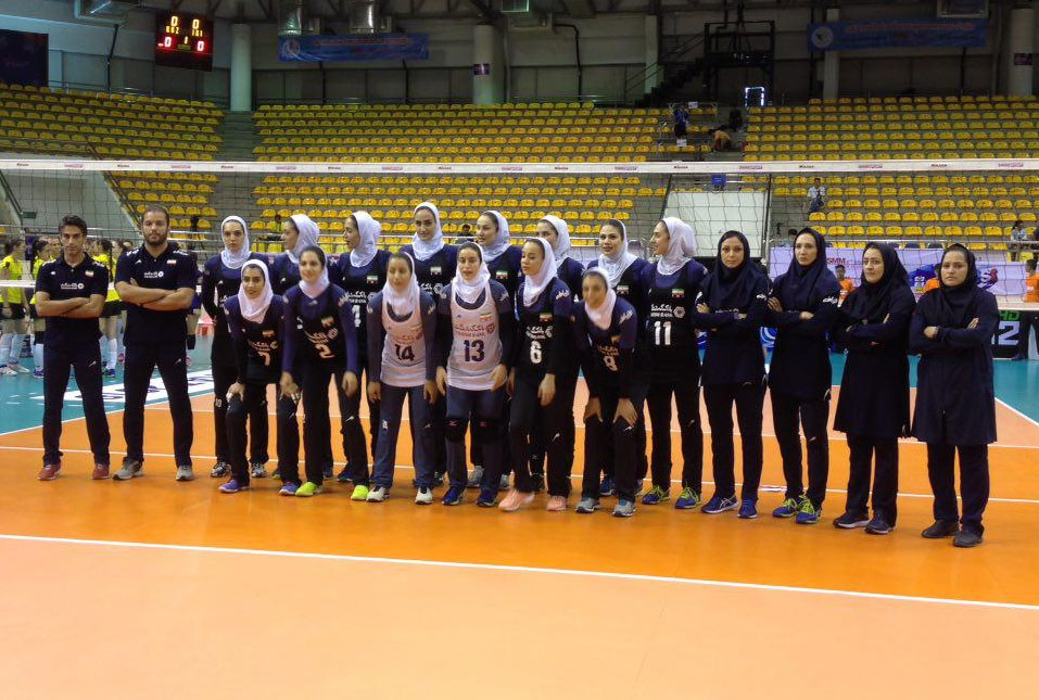 والیبال کاپ آسیا / ایران 3 قزاقستان 2 ؛ شروع فوق العاده دختران والیبال ایران