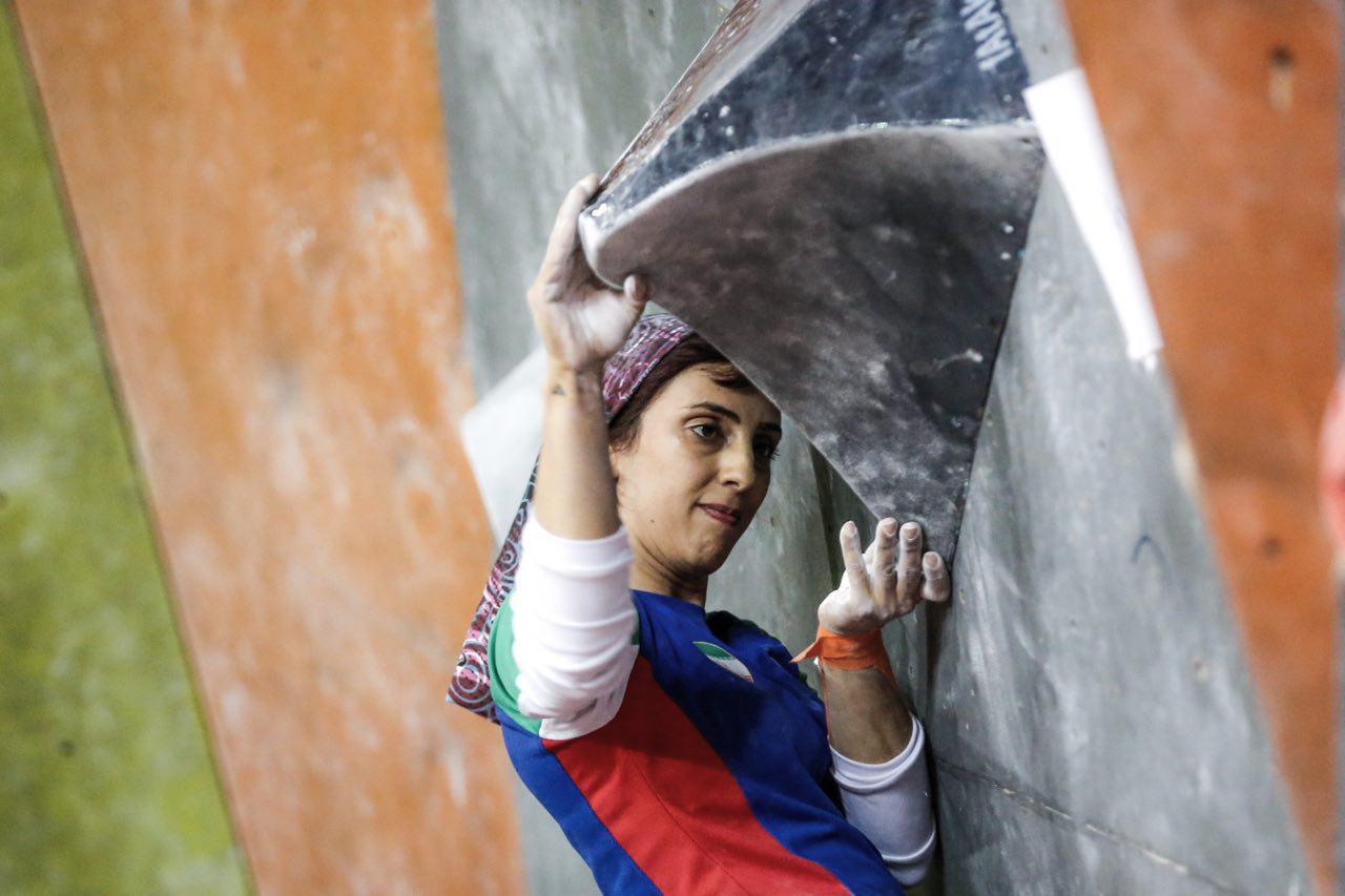دومین مرحله جام جهانی سنگ نوردی | دختران ایران به نیمه نهایی نرسیدند