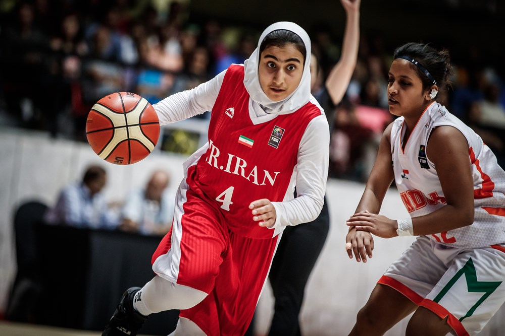 بسکتبال جوانان دختر آسیا / ایران 65 هند 73 ؛ قهرمانانه بود اما کافی نبود