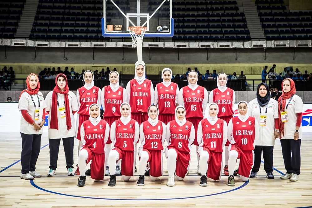 بسکتبال جوانان دختر آسیا / ایران 98 گوام 55 ؛ صعود به مرحله حذفی