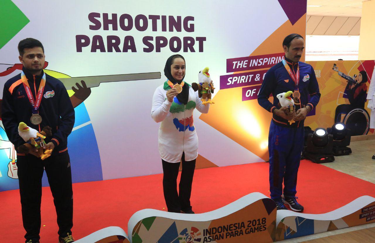 پارا آسیایی جاکارتا / ساره جوانمردی و کسب یک مدال طلای دیگر