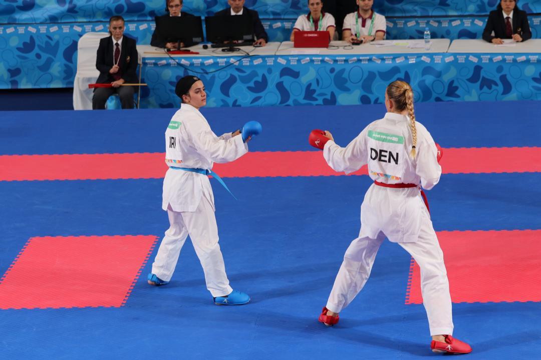 المپیک جوانان / نگین آلتونی در کاراته به مدال برنز رسید