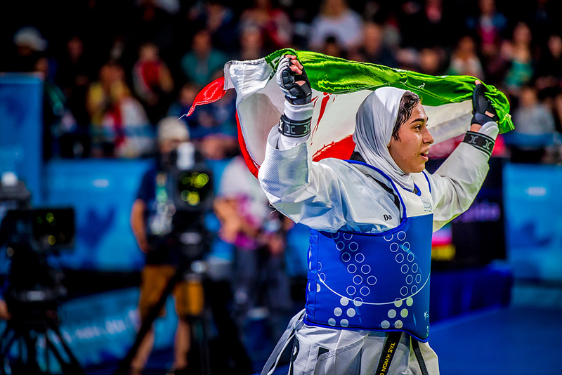 تصاویر حضور دختران تکواندوکار ایران در المپیک جوانان آرژانتین