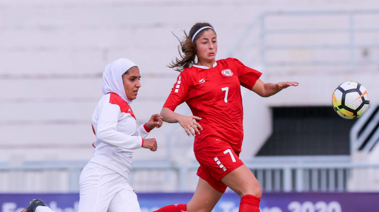 ویدئو ایران 8 لبنان صفر ؛ فوتبال بانوان مقدماتی المپیک