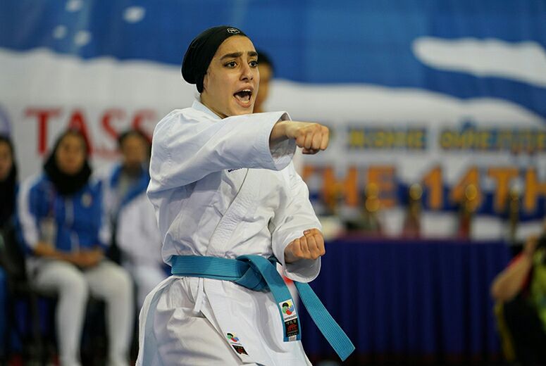 نگاهی بر عملکرد فاطمه صادقی در کاتای انفرادی جام جهانی کاراته اسپانیا