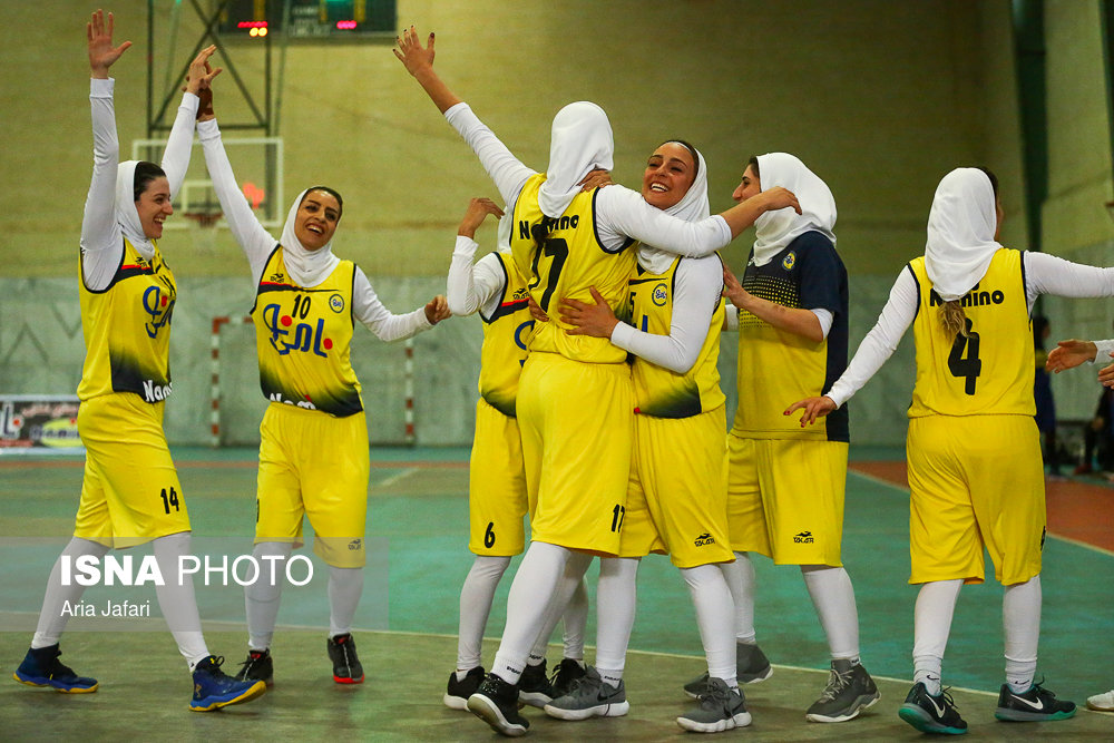 گزارش تصویری دیدار نامی نو اصفهان و گروه بهمن در لیگ برتر بسکتبال