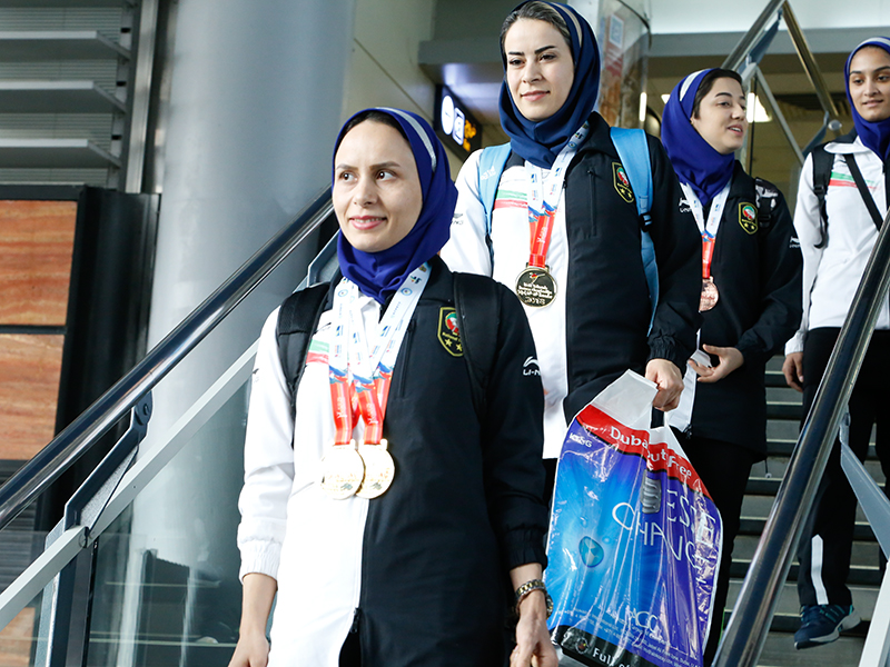 نگاهی بر عملکرد دختران ایران در مسابقات جهانی پومسه در چین تایپه