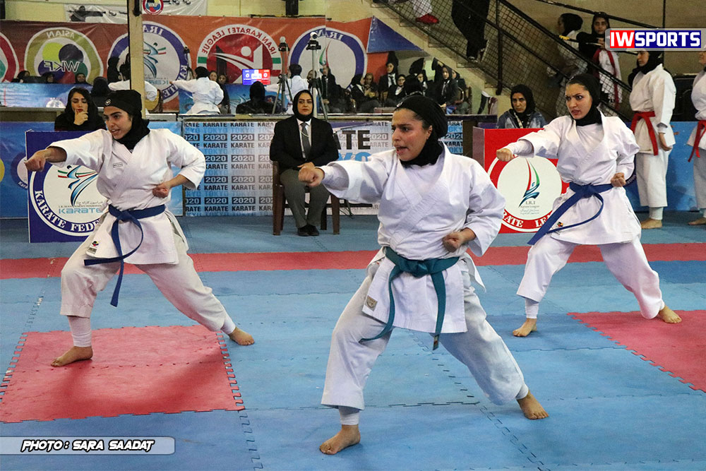 گزارش تصویری هفته اول سوپر لیگ کاراته مسابقات کاتا