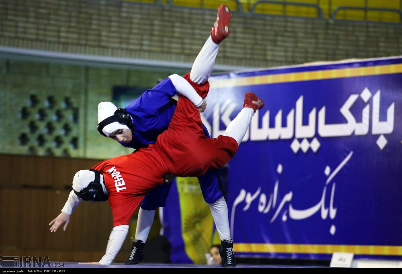گزارش تصویری دومین دوره مسابقات کشتی بانوان کشور در تهران