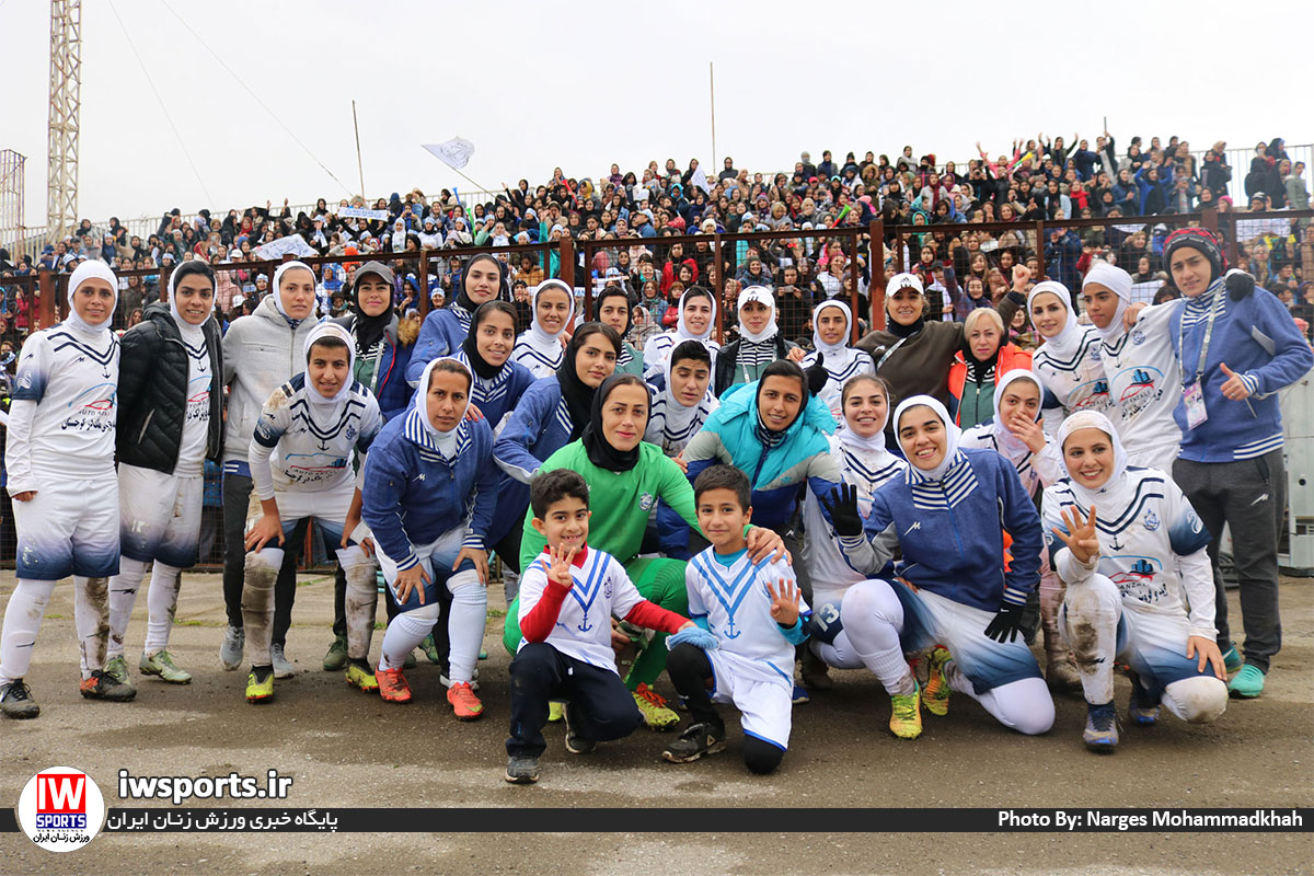 گزارش تصویری دیدار ملوان انزلی و پارس جنوبی بوشهر در لیگ برتر فوتبال بانوان