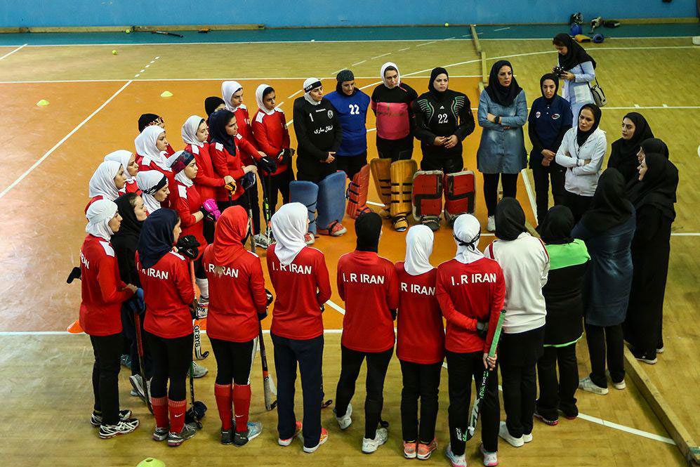 پایان مرحله دوم اردوی دختران هاکی ایران در راه حضور در تایلند