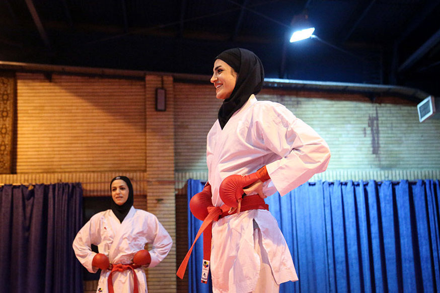 شگفتی کامل نشد | شیما آل سعدی مدال نقره کاراته وان دوبی را به دست آورد
