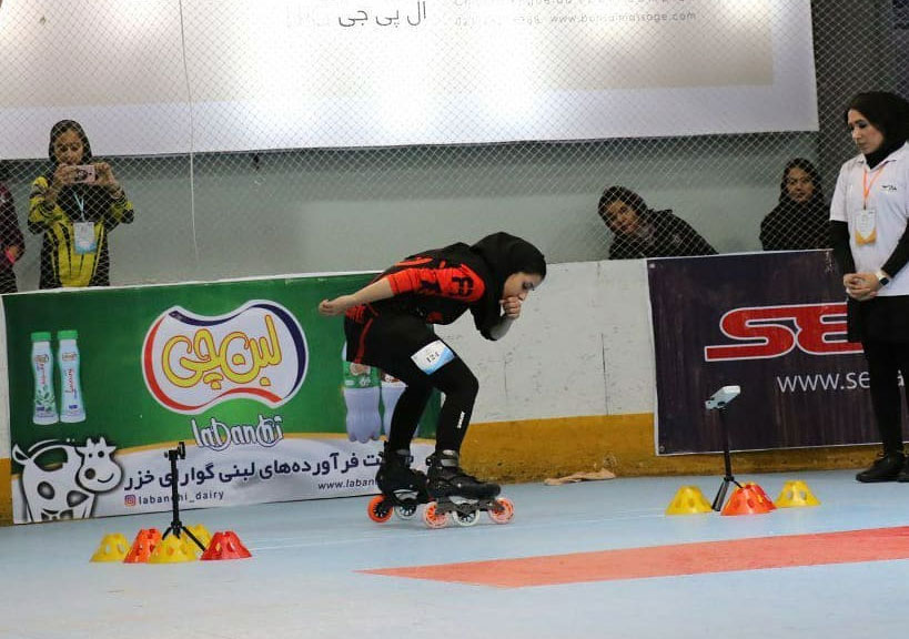 انتخابی تیم ملی اسکیت اسپید اسلالوم | رومینا سالک و لعیا عربی قهرمان شدند