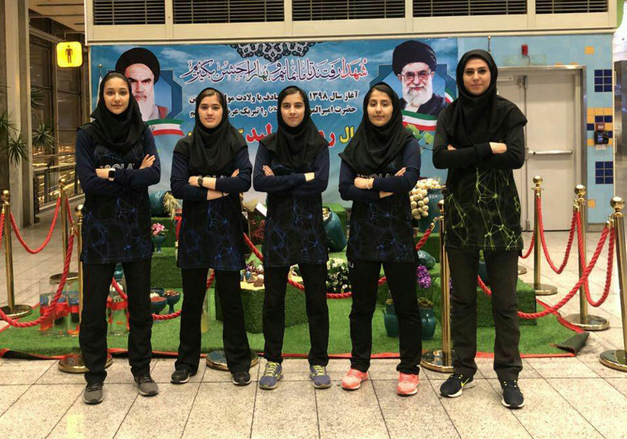 دختران پینگ پنگ باز ایران مهمان لیگ تنیس روی میز ترکیه شدند