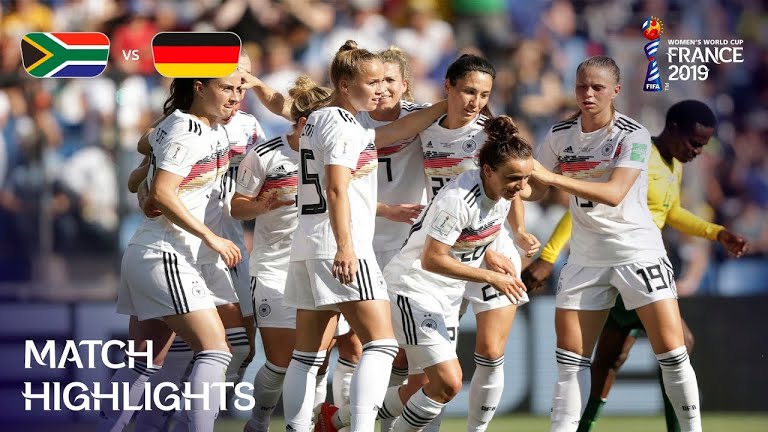ویدئو | آلمان 4-0 آفریقای جنوبی | جام جهانی فوتبال زنان