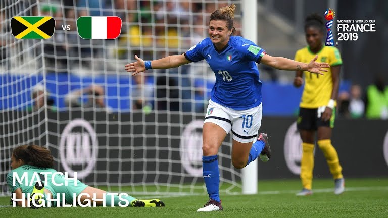 ویدئو | ایتالیا 5-0 جاماییکا | جام جهانی فوتبال زنان
