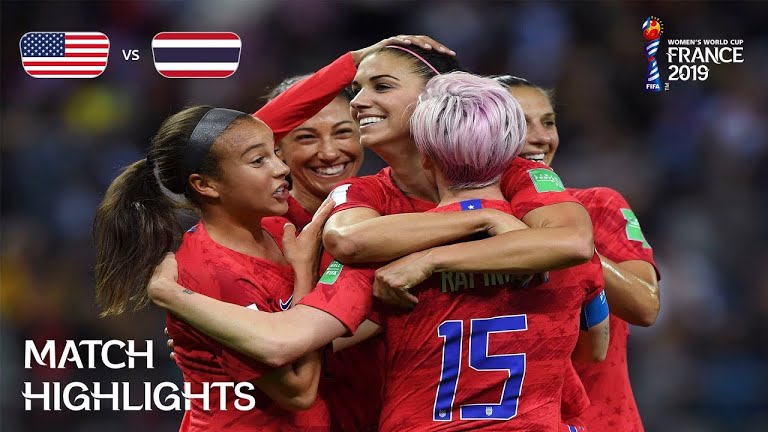 ویدئو | آمریکا 13-0 تایلند| جام جهانی فوتبال زنان