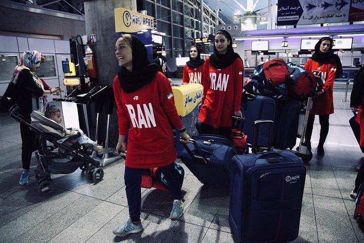 روز تاریخی بسکتبال بانوان ایران | دختران بسکتبالیست ایران عازم اردن شدند