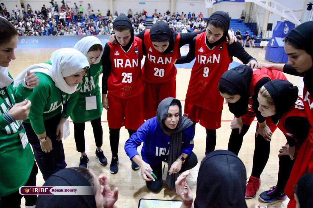ایران ۶۱ سوریه ۶۸ | ایران در دیدار رده بندی بسکتبال زنان غرب آسیا