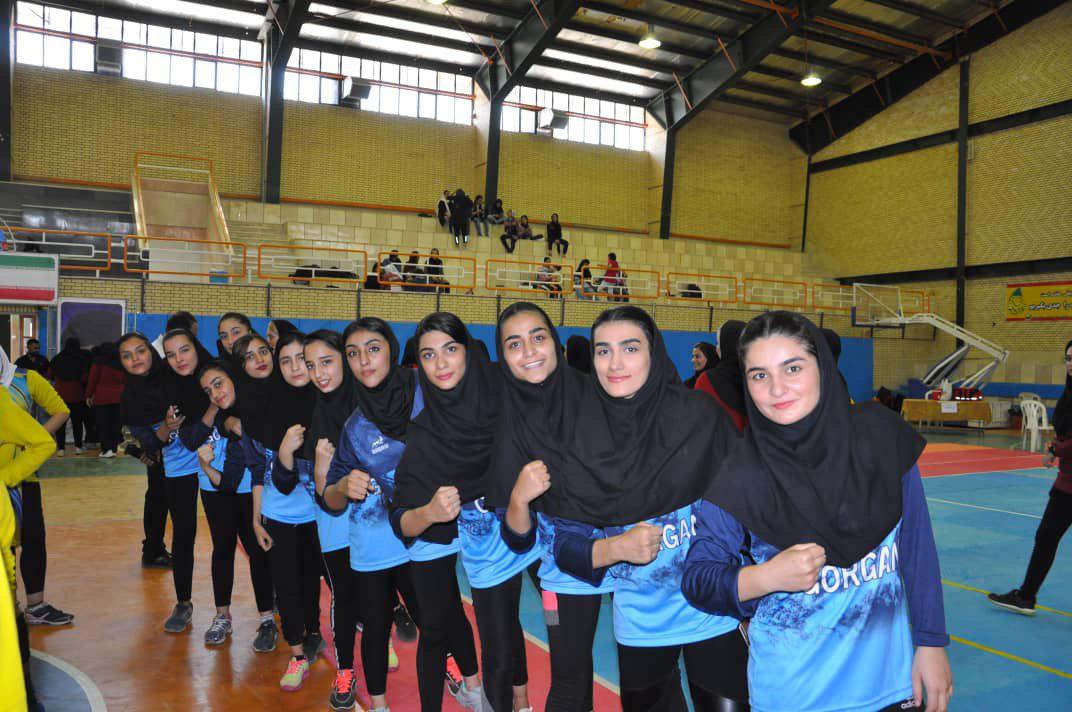 مسابقات کبدی جوانان دختر کشور در شیراز | گلستان جام قهرمانی را بالای سر برد