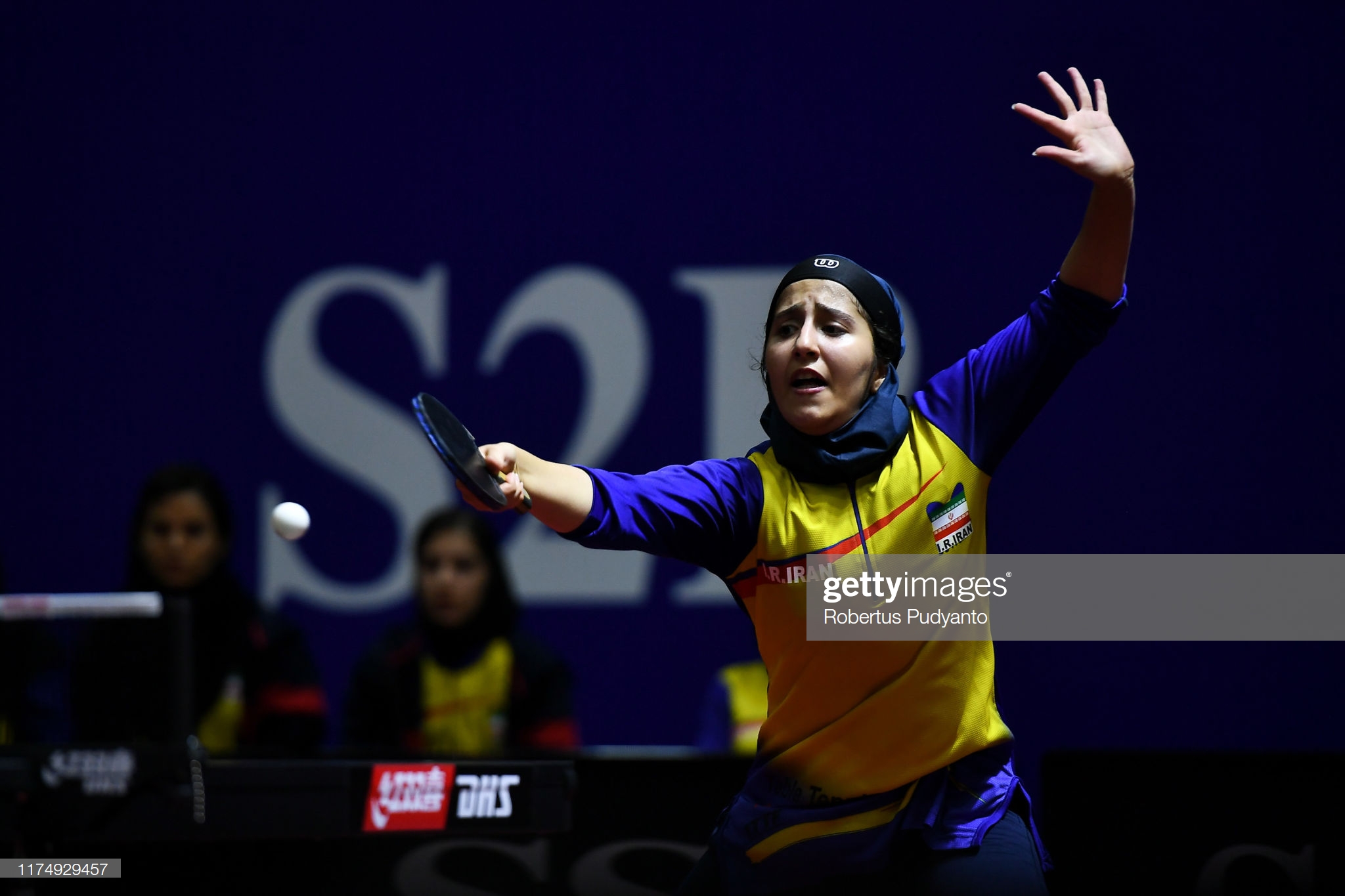 گزارش تصویری | فاطمه جمالی فر در مسابقات تنیس روی میز قهرمانی آسیا