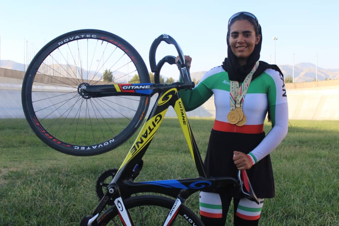 ستاره زرگر : پیست چوبی چالش ایران در دوچرخه سواری پیست آسیا است