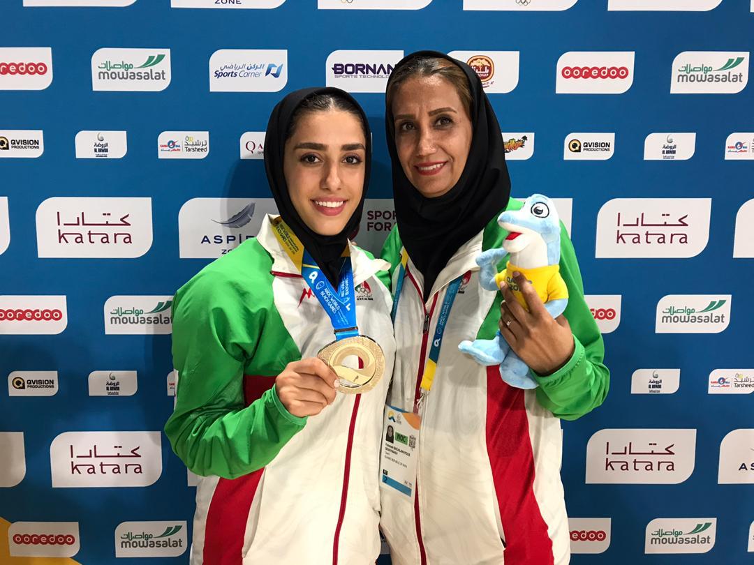 فاطمه صادقی صاحب مدال نقره المپیک ساحلی قطر شد