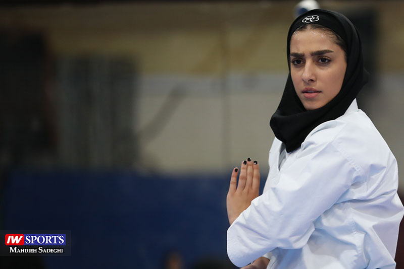 گزارش تصویری | نمایش فاطمه صادقی در هفته نخست سوپر لیگ کاراته