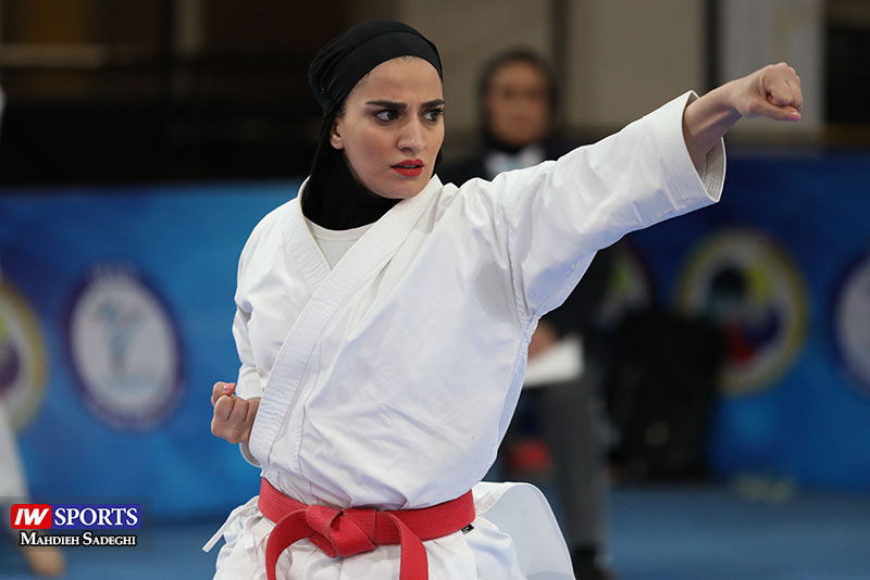 گزارش تصویری | همراه با مهسا افسانه در آغاز سوپر لیگ کاراته