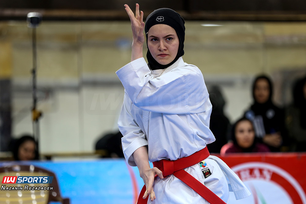 تصاویر مسابقات کاتای هفته سوم سوپر لیگ کاراته زنان