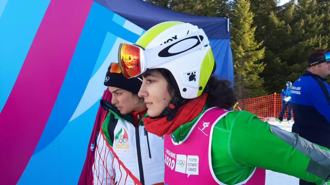 دختران برفی ؛ رکسانا ساوه شمشکی و آرتمیس حسینی اسکی بازان ایران در المپیک جوانان
