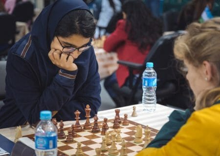 پیروزی تیم شطرنج زنان ایران برابر ونزوئلا