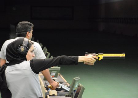 ویدئو : تمرین هانیه رستمیان ملی پوش تیراندازی