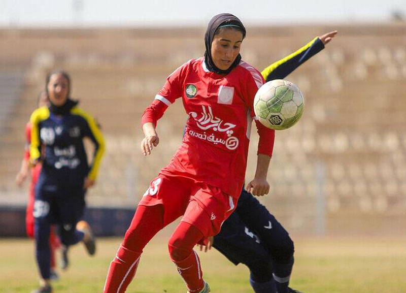 سمیه خرمی فوتبال زنان وچان کردستان