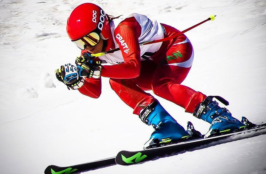 فروغ عباسی اسکی باز المپیک زمستانی