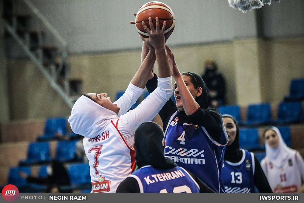 پیروزی قاطع گروه بهمن در لیگ برتر بسکتبال بانوان