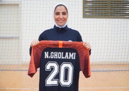 نسیمه غلامی در کویت | کاپیتان تیم ملی فوتسال لژیونر شد